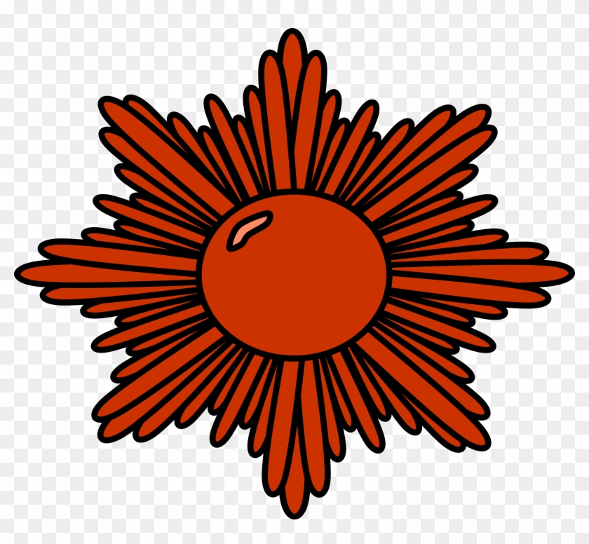 This Free Icons Png Design Of Bronze Decorative Starburst Clipart