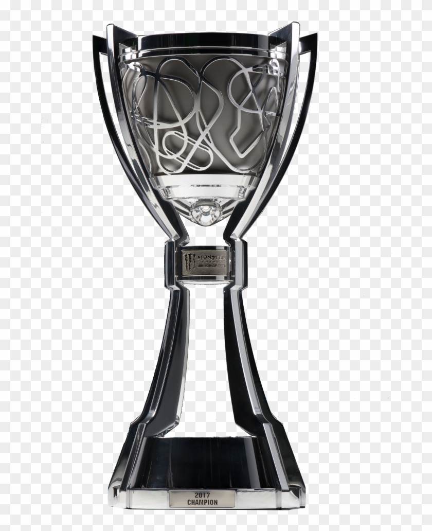 Svg Transparent Monster Energy Winner Logo And A Photo - 2017 Nascar Championship Trophy Clipart #578104