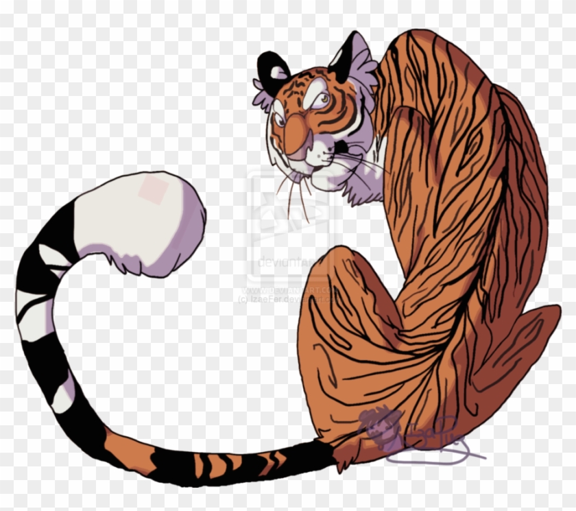 Cartoon Tiger Png - Cartoon Animated Tiger Png Clipart #578107