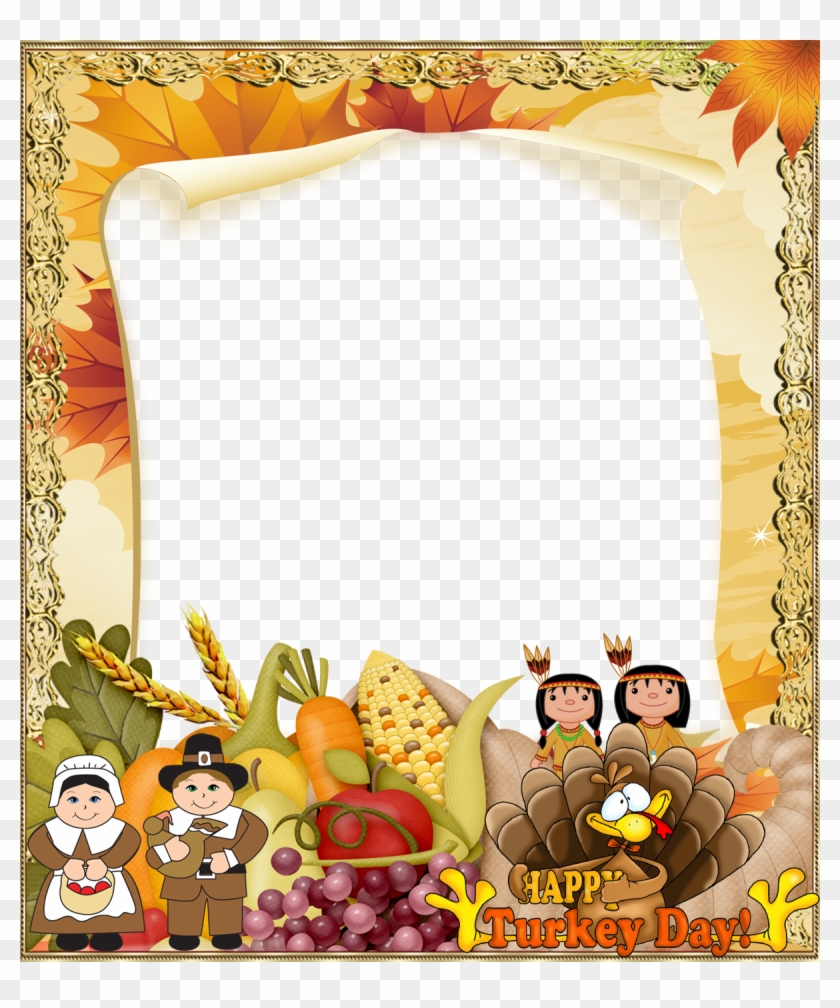 Thanksgiving Background, Happy Thanksgiving, Png Photo, - Thanksgiving Frames And Borders Clipart