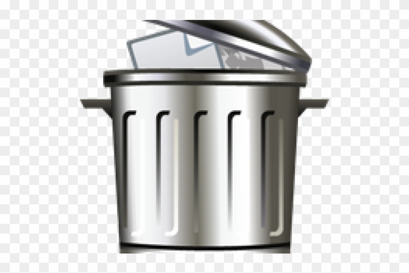 Trash Can Clipart Waste Generation - Png Cartoon Trash Can Transparent Png