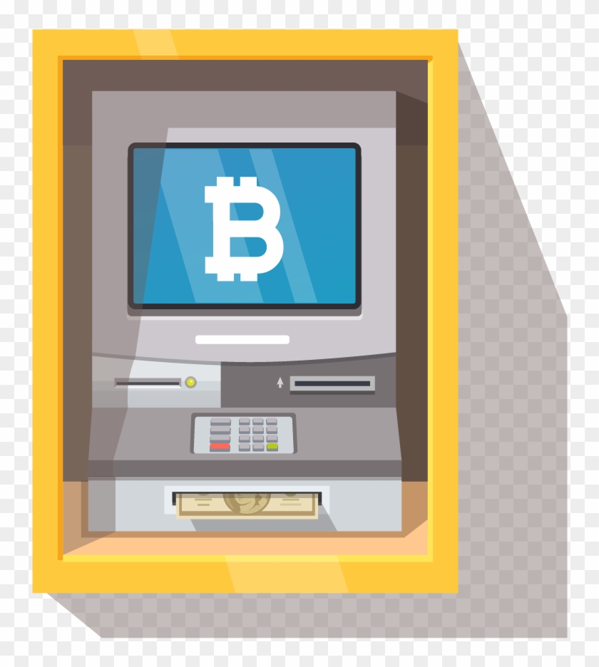 Easiest Ways To Buy Bitcoins In Canada - Atm Ka Full Form Clipart #578745