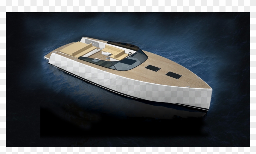 Boat 2 - Luxury Yacht Clipart