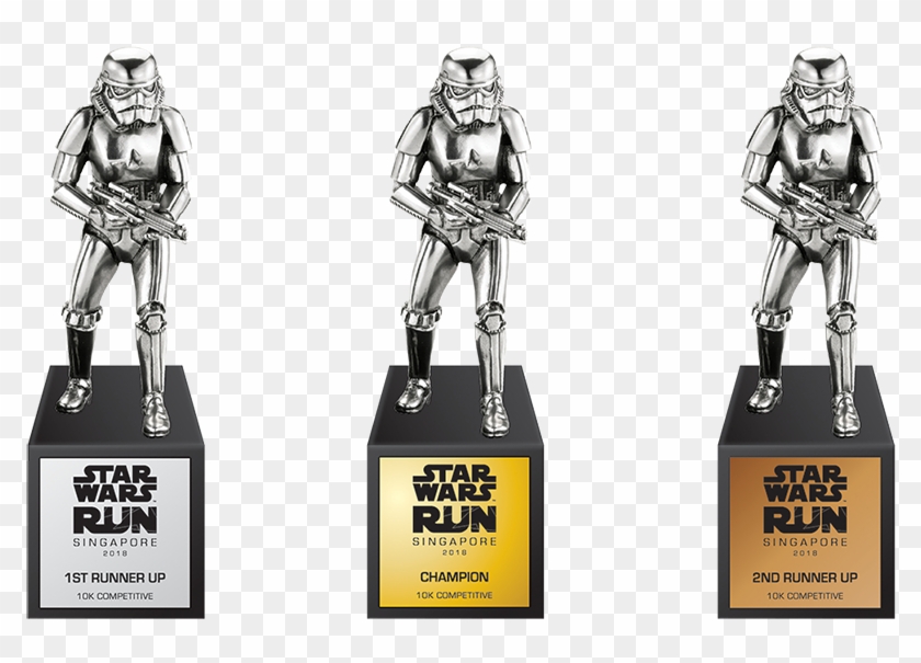 Star Wars Run Singapore Trophy By Royal Selangor - Star Wars Clipart
