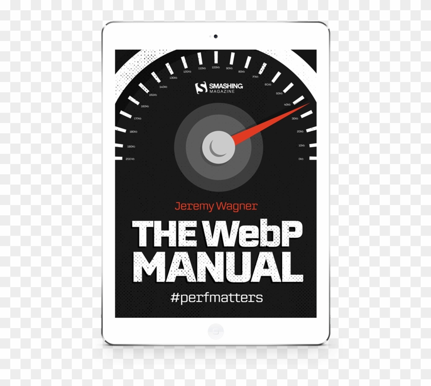 A Mockup Of The Webp Manual's Cover On A White Ipad - Gauge Clipart #579085