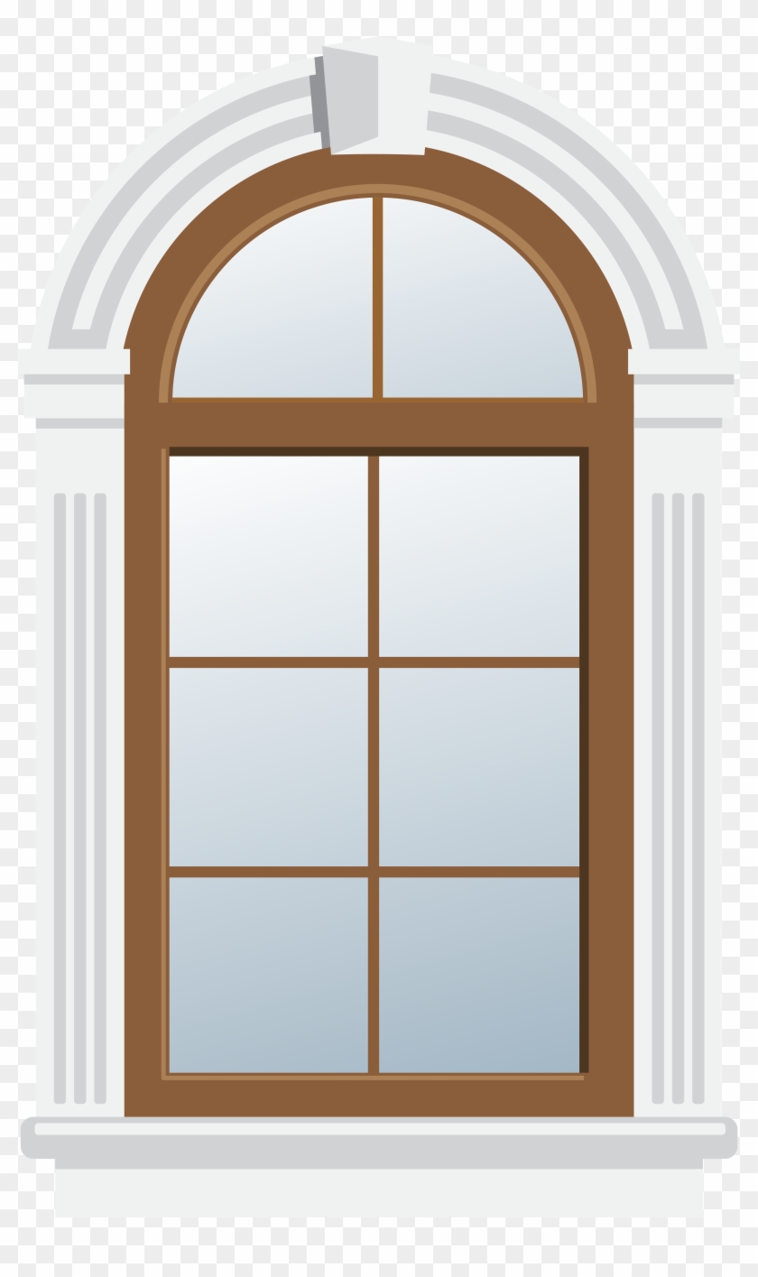 Arch Window Png Clip Art - Arch Window Clipart Png Transparent Png #579251