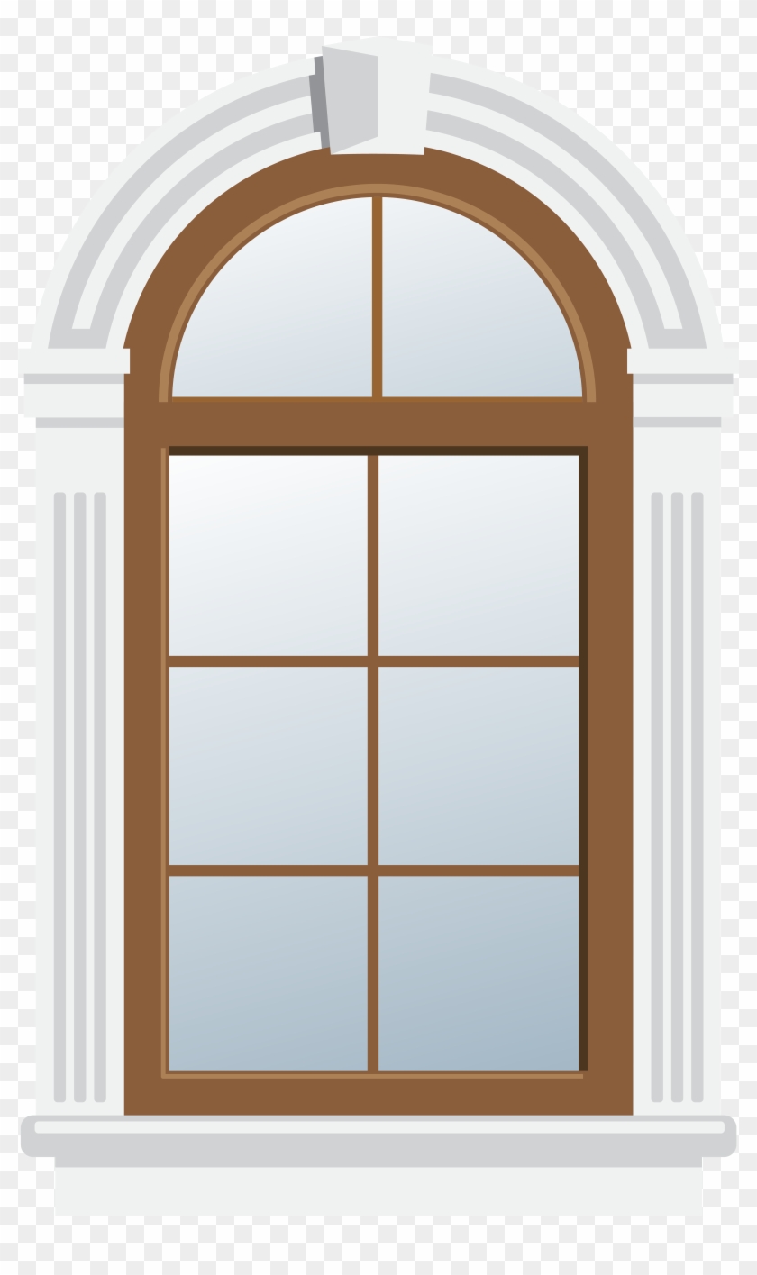 Arch Window Png Clip Art - Arch Window Clipart Png Transparent Png