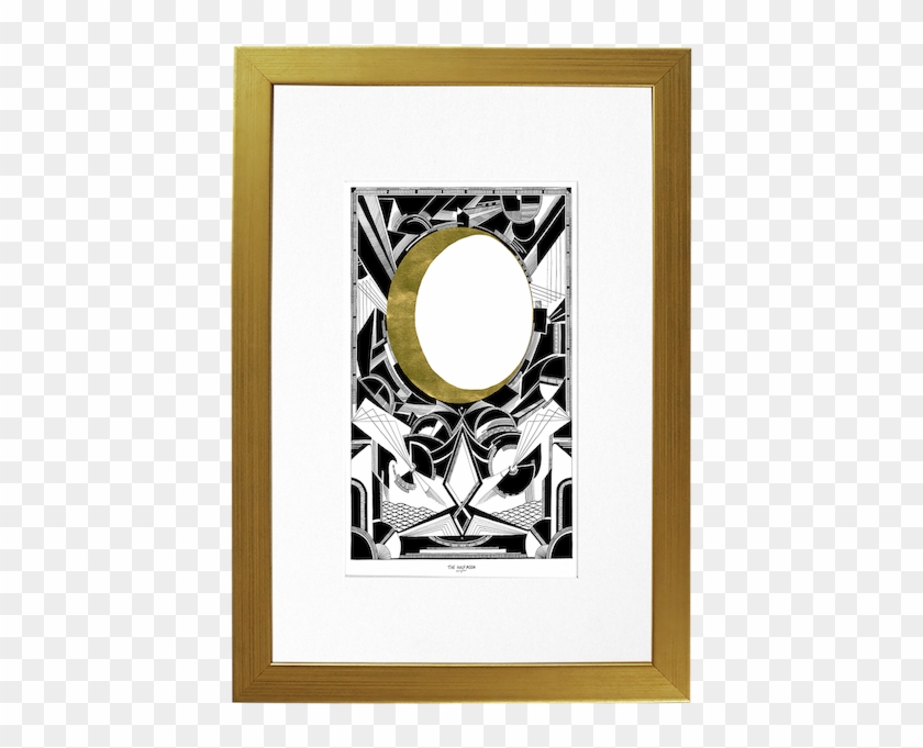 Our Brushed Gold Frame - Picture Frame Clipart