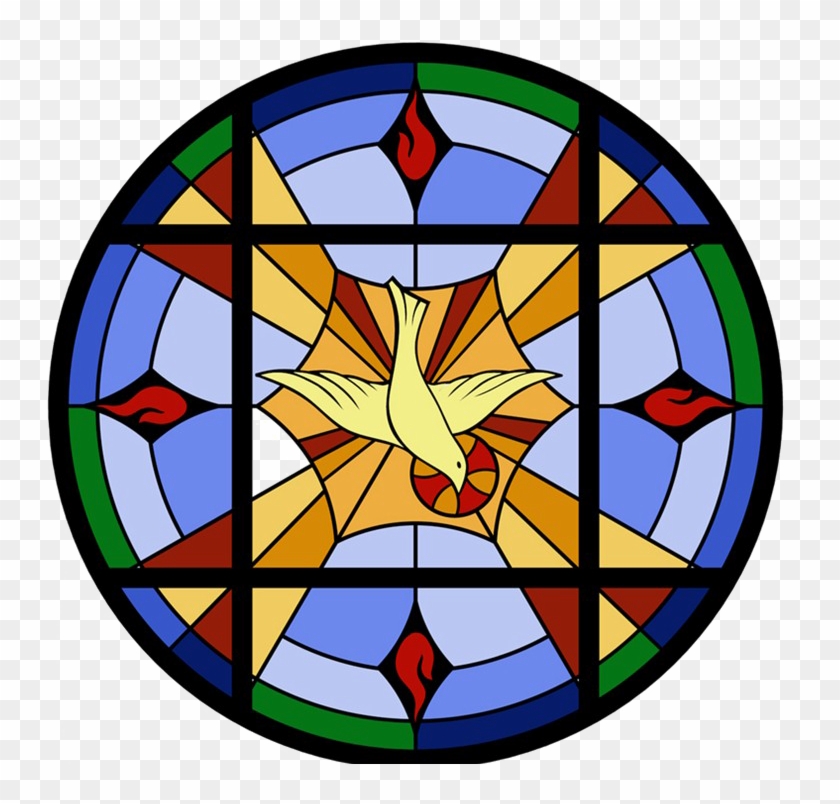 Catholic Stained Glass Window Png High Quality Image - Church Stained Glass Png Clipart #579731