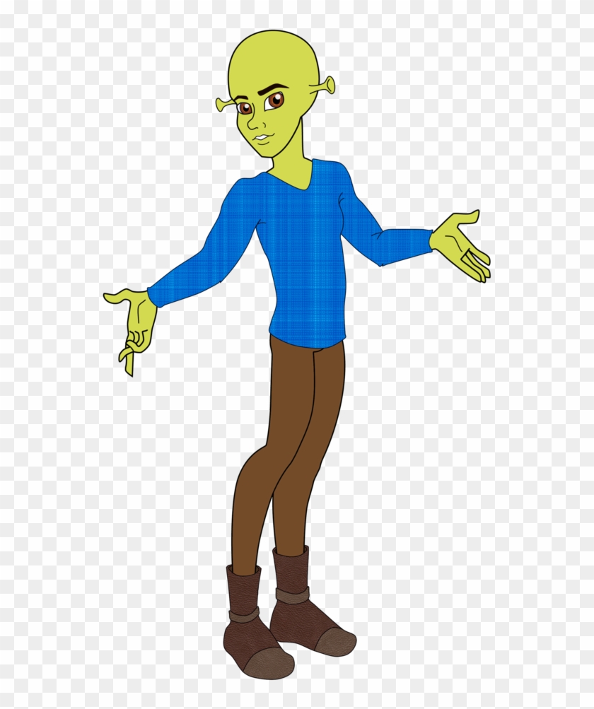 Podcasto,,,podcasto, , On Twitter - Skinny Shrek Clipart