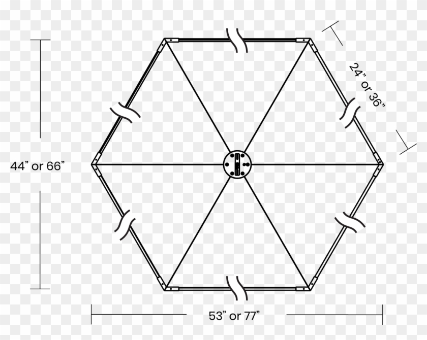 Juniper Architectural Geometric Shaped Thin Primaries - Many Hexagons Are In A Hexagon Clipart #5700089