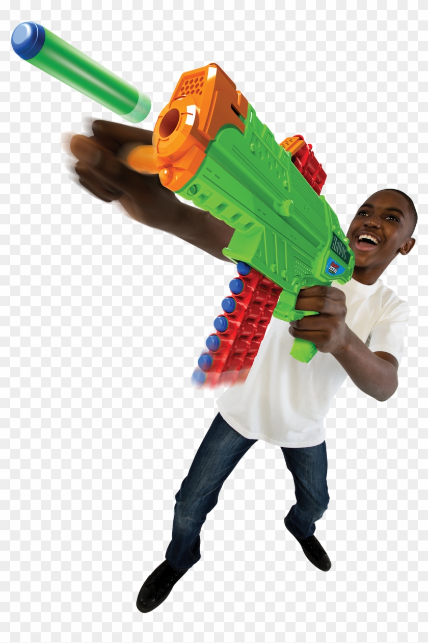 Finally The Dart Zone Closed Out With A Clip Fed Blaster - Water Gun - Png Download #5700291
