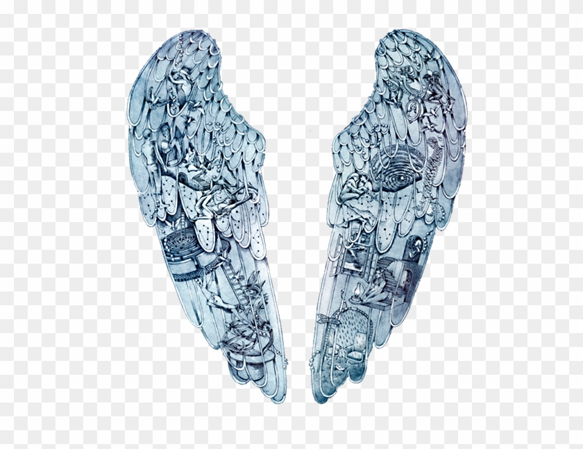 Questionwhat Do The Images In The Angel Wings Signify - Coldplay Ghost Stories Png Clipart