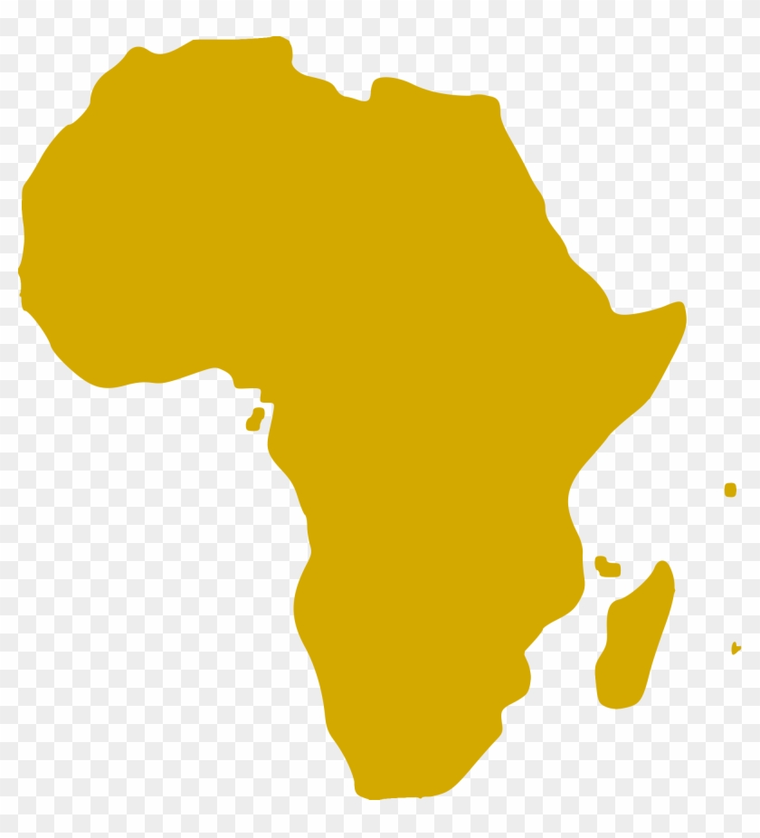 Transparent Stock Africa Svg - Continent Of Africa Clipart #5701066