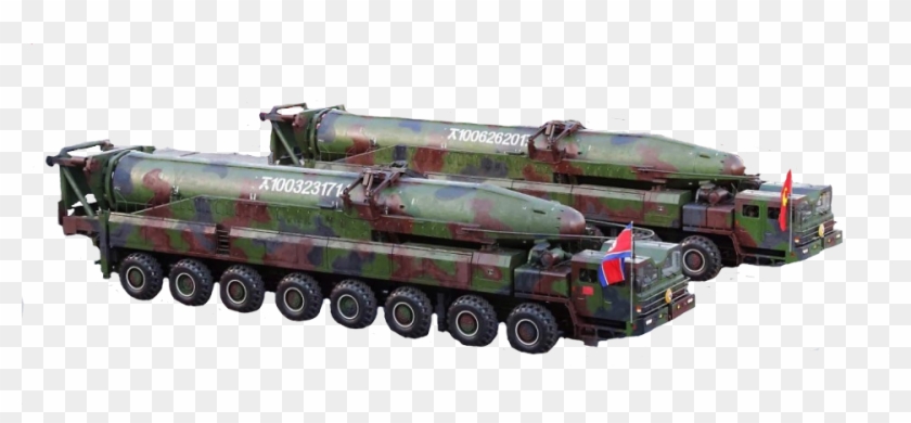 Objectnorth Korean Nuclear Missile Transport - Musudan Ballistic Missile Clipart