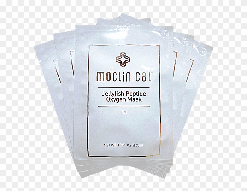 Jellyfish Peptide Oxygen Mask - Label Clipart