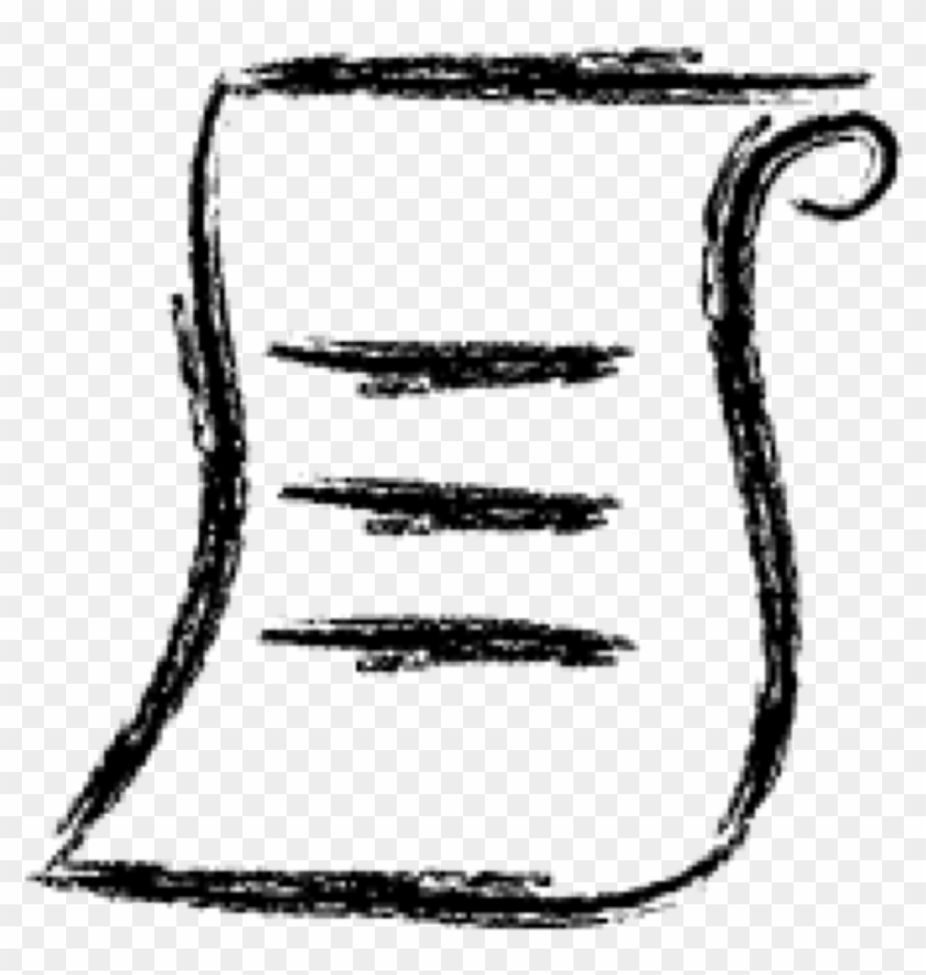 #paper #pergaminho #freetoedit - Sketch Clipart #5701804