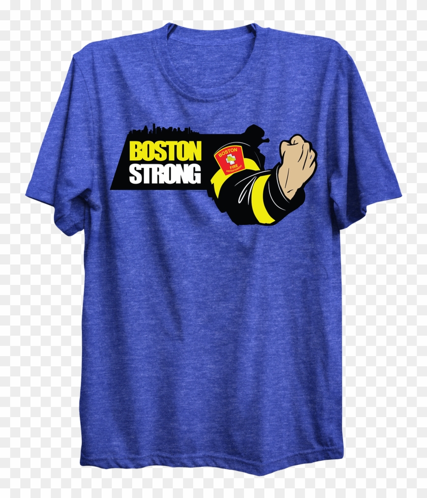 Boston Fireman Boston Strong - Boston Celtics Shirts Clipart #5702130