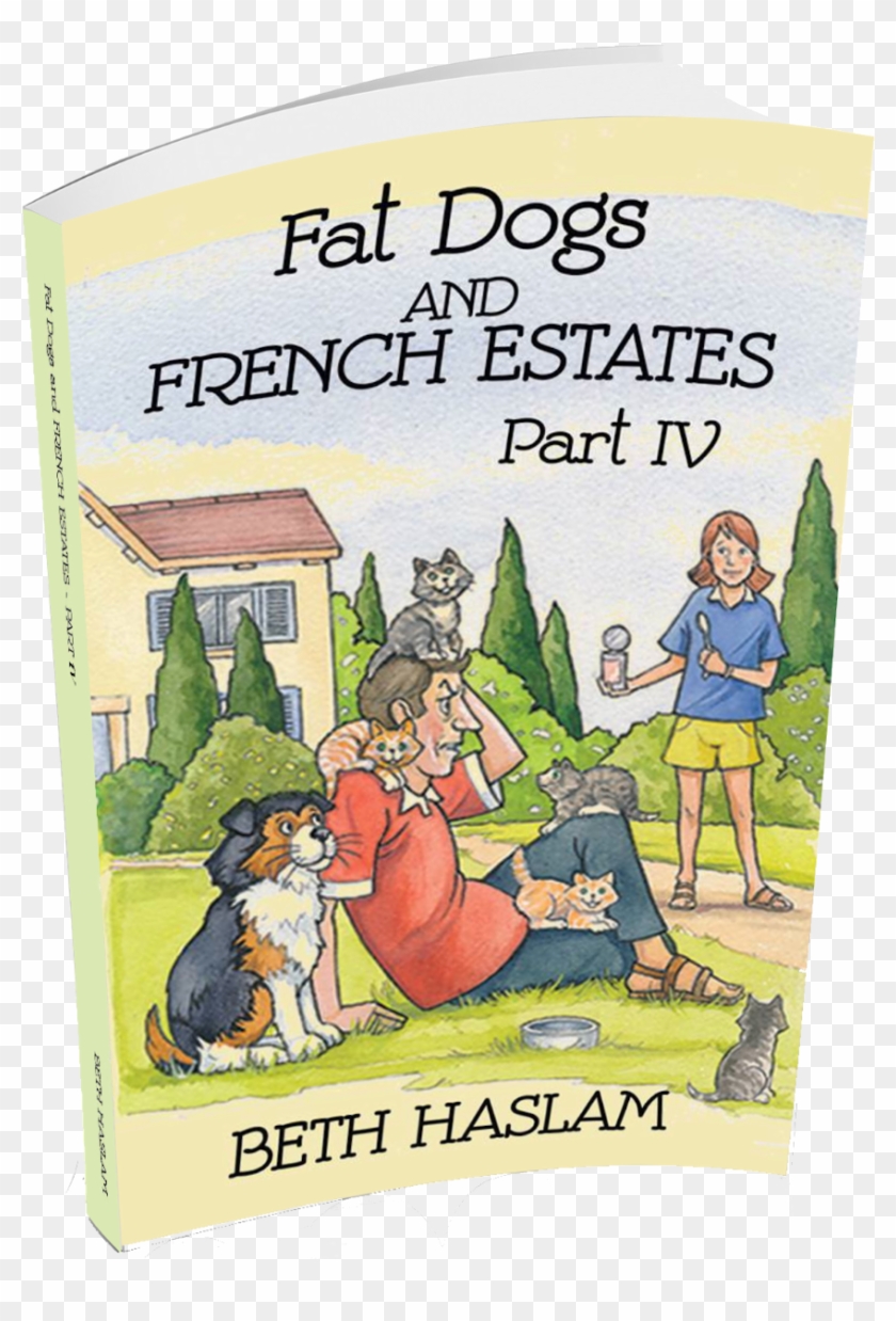 Beth Book Iv Thumbnail Fat Dogs 4 3d Book Cover Transp - Cartoon Clipart #5702418
