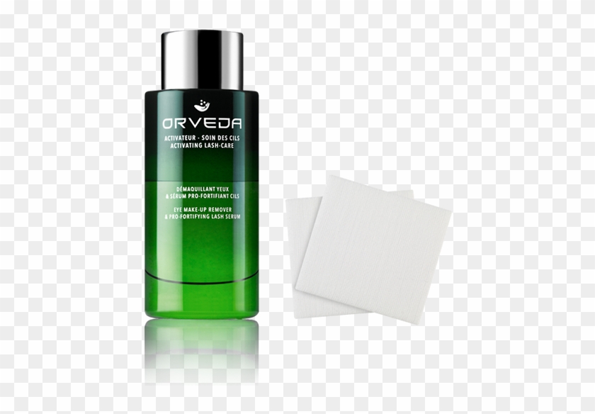 Eye Make Up Remover & Pro Fortifying Lash Serum - Cleanser Clipart