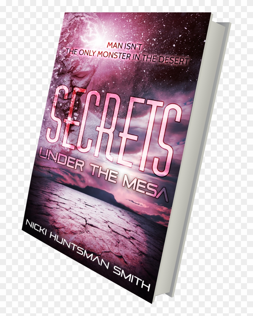 3d Book Render "secrets Under The Mesa" - Flyer Clipart #5702660