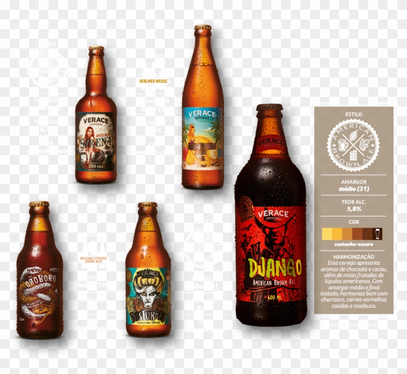 Txt Verace2-cerveja - Beer Bottle Clipart