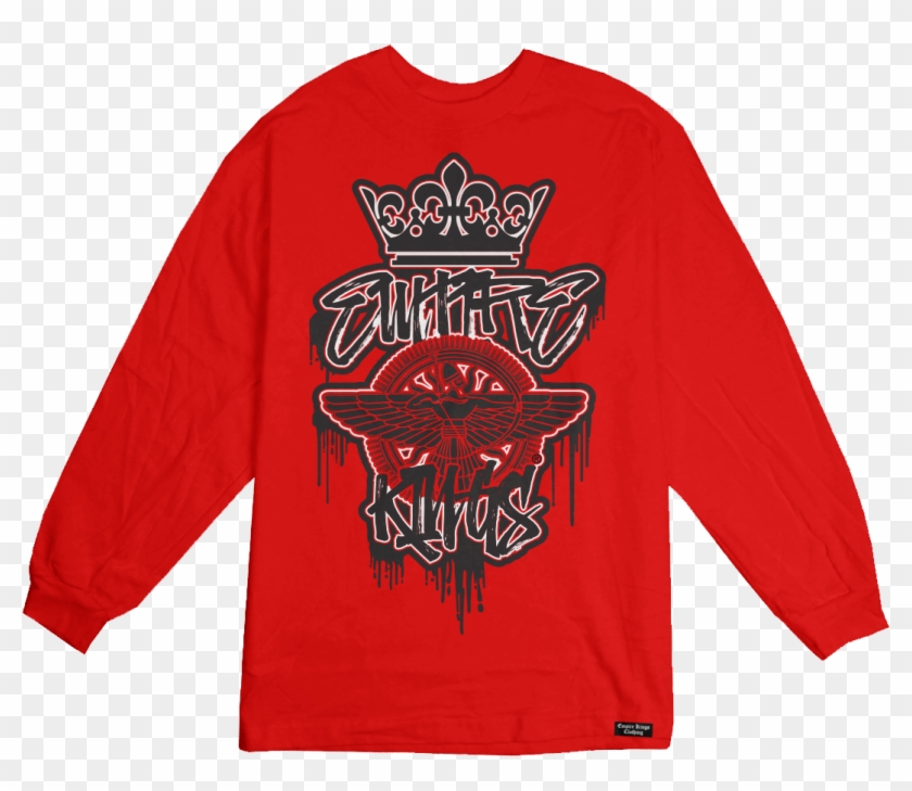 Ek Graffiti Longsleeve Tee - Knitted Jersey Clipart