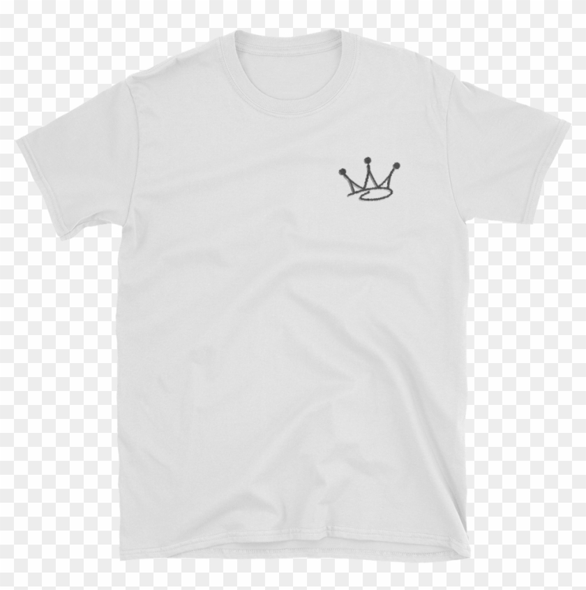 Graffiti Crown White Tee - T Shirt Nike Footwear 1 Clipart