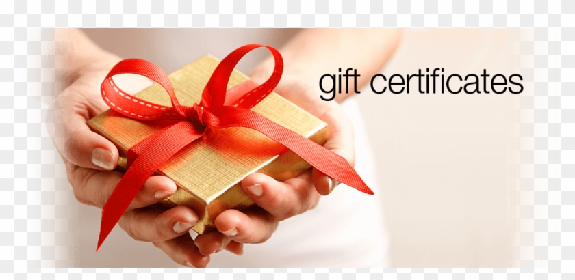Gift Certificate Information - Gift Certificate In Hands Clipart #5703508