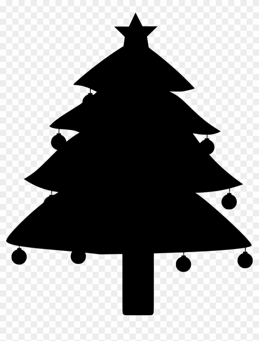 Download Png - Pine Tree Christmas Clipart Transparent Png #5703960