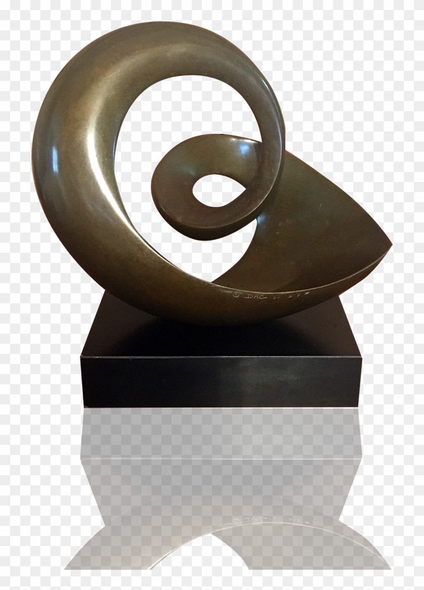 David Allan Chamberland [1949- ] Modernist Sculpture - Bronze Sculpture Clipart #5704338