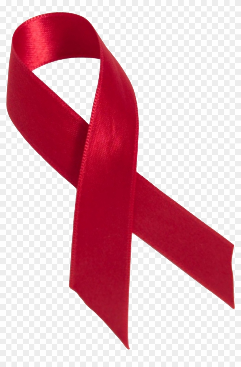 Hiv Ribbon Trans - Satin Clipart