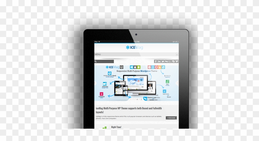 Ipad-back - Iphone Clipart