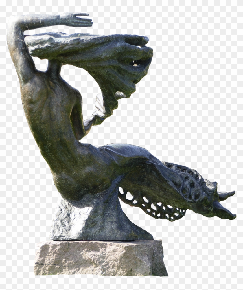 Sculpture Bronze Statue Sitting - Bronze Sculpture Clipart #5704677