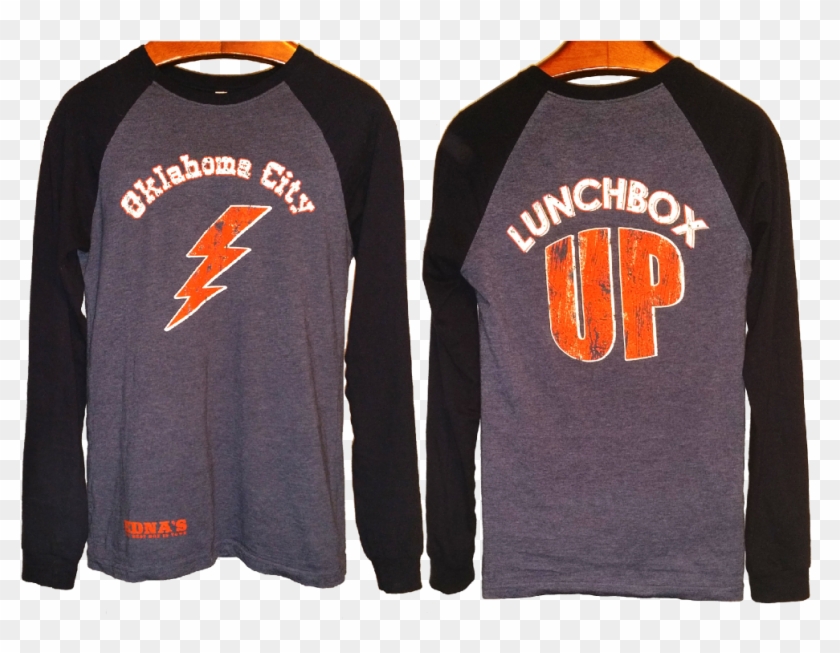 Edna's Long Sleeve Lunchbox Up 2 Toned Shirt - Long-sleeved T-shirt Clipart