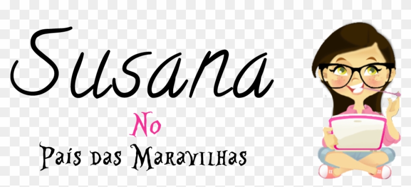 Susana No País Das Maravilhas - Calligraphy Clipart