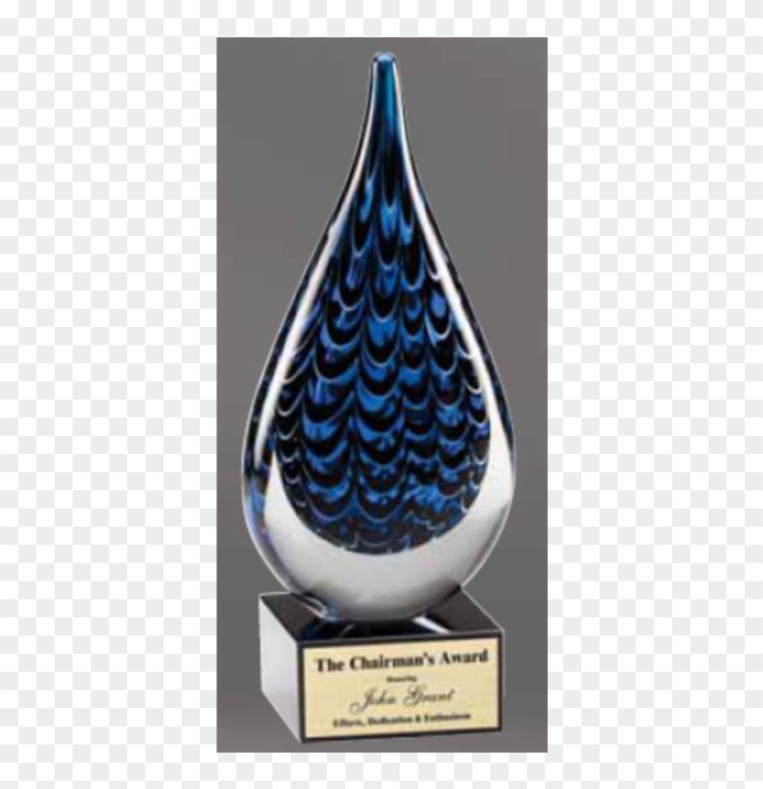 Modern Art Glass Award G519 - Vase Clipart