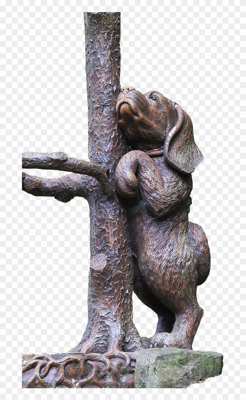 Dog,bronze - Bronze Sculpture Png Transparent Clipart #5705611