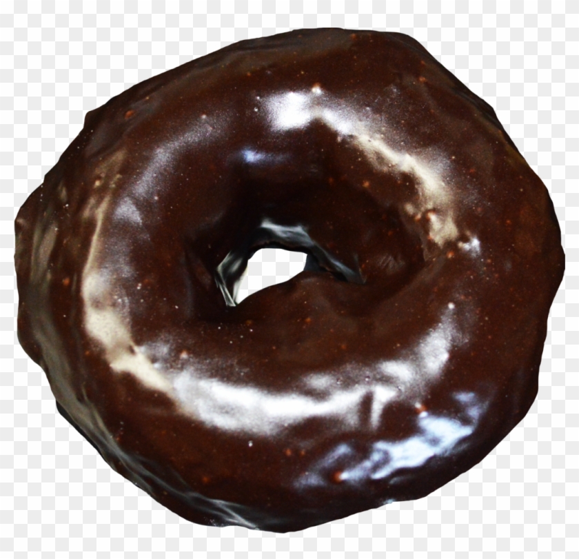 Double Chocolate - Doughnut Clipart