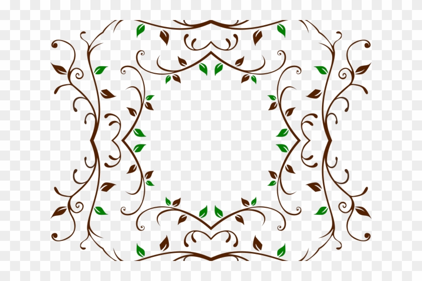 Vine Clipart Frame - Clip Art - Png Download