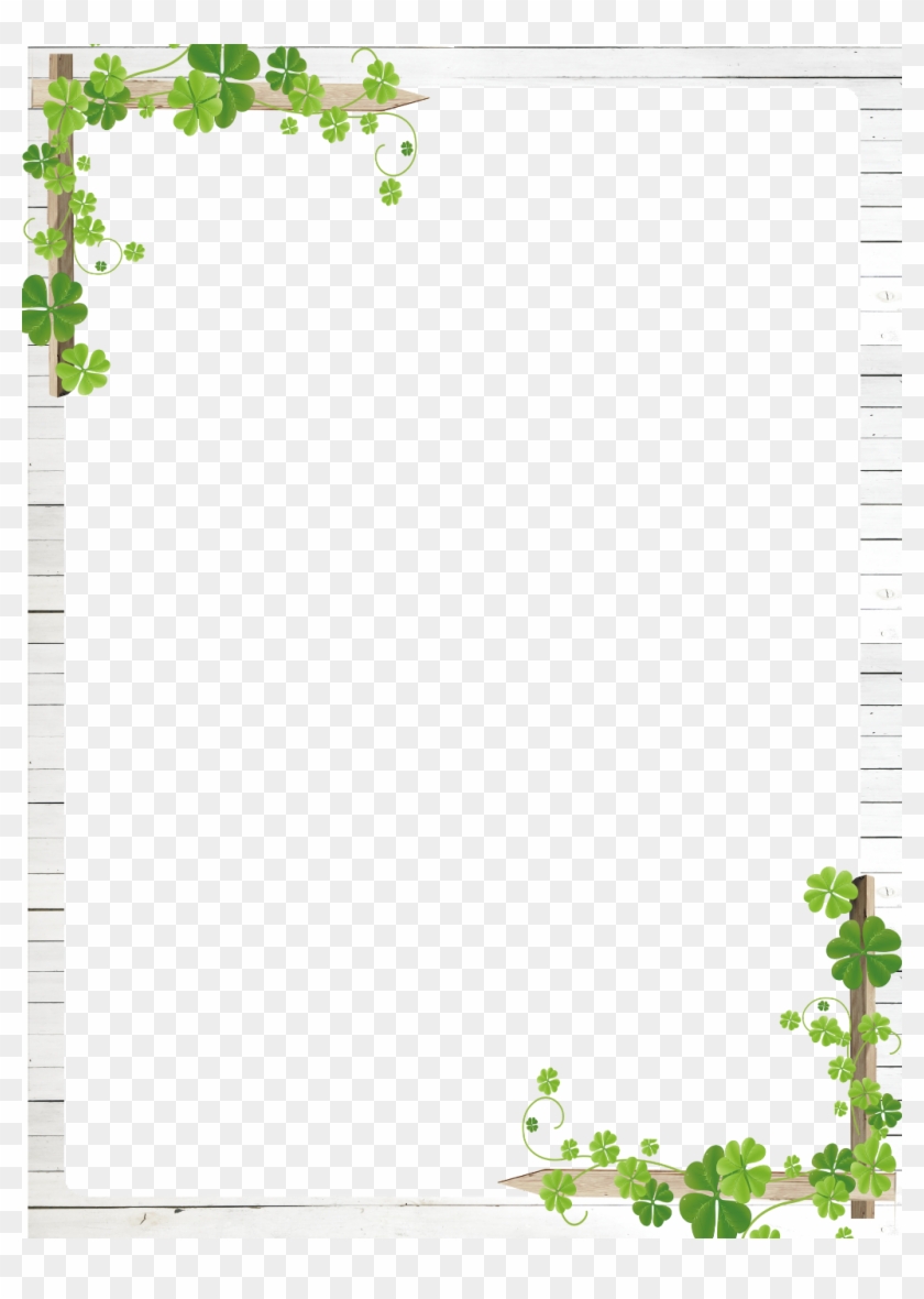 #mq #frame #frames #border #borders #vine #green - Clip Art - Png Download