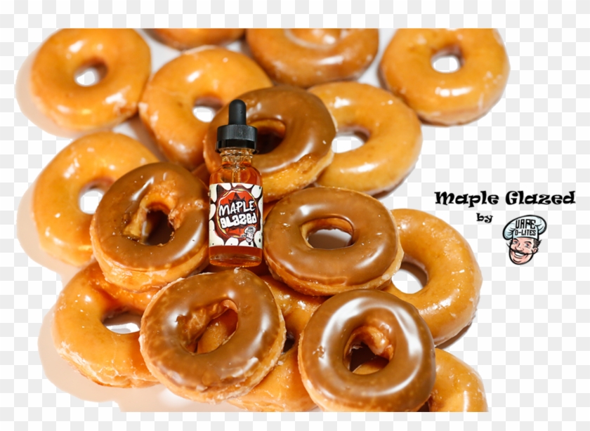Maple Glazed Doughnut By Vape D-lites - Doughnut Clipart #5706183