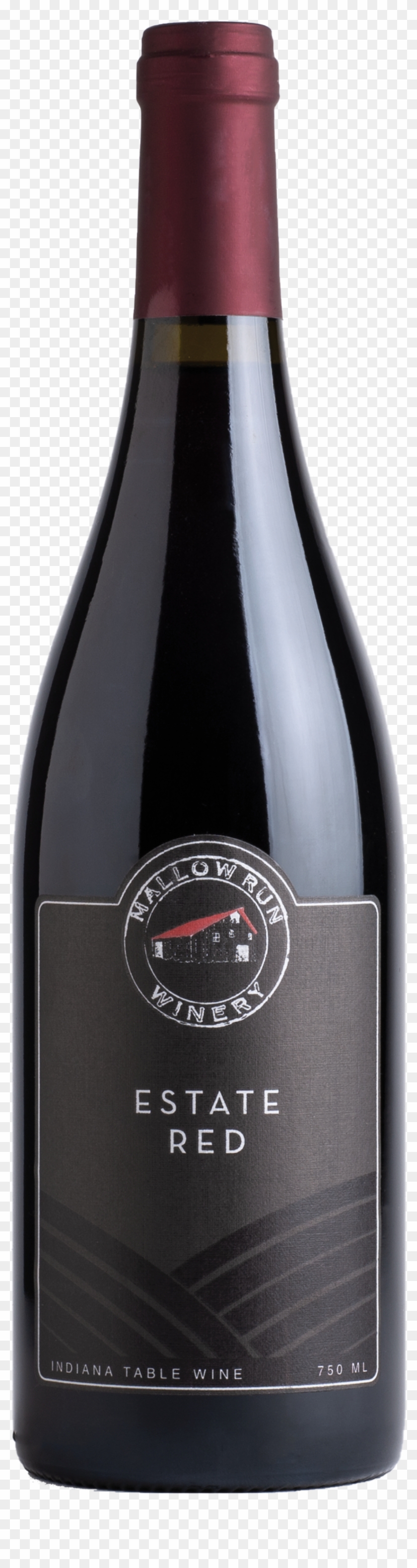 Made From Mallow Run Leon Millot And Chancellor Grapes, - Glass Bottle Clipart