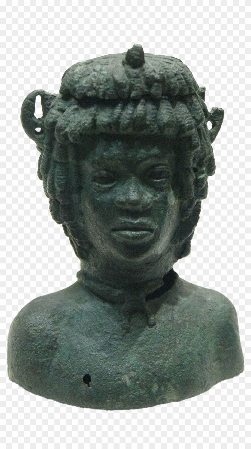 Head Black Youth Louvre Br2946 - Bust Clipart