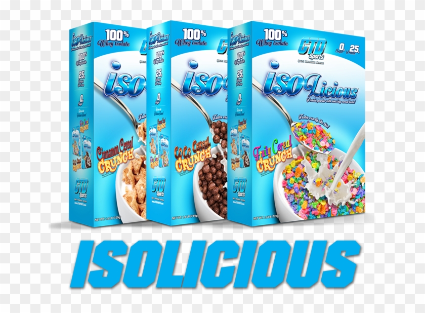 Isolicious Cereal Flavored Protein Powder - Ctd Sports Isolicious Clipart #5706750