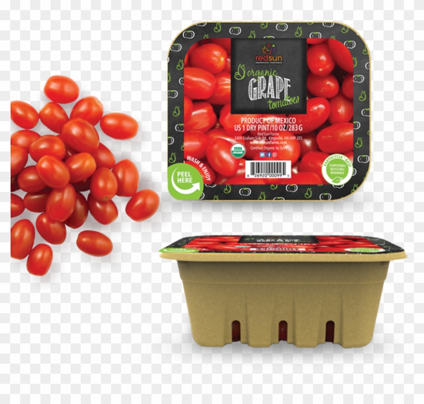 Up Close With Red Sun Farms' Earthcycle Packaging - Tomato Packaging Png Clipart #5707030
