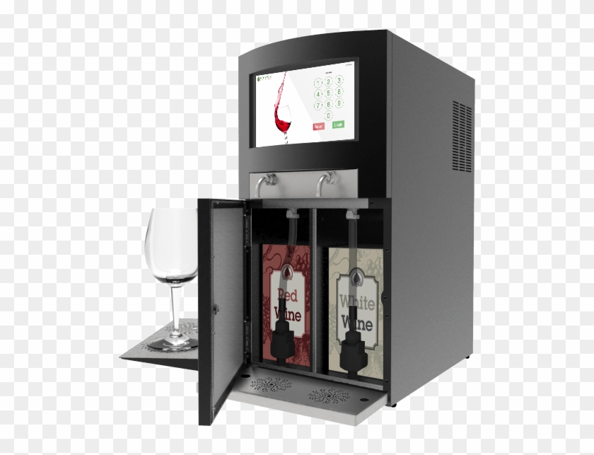 The Emerald Wine Dispenser Is A “green” Operation That - Shelf Clipart