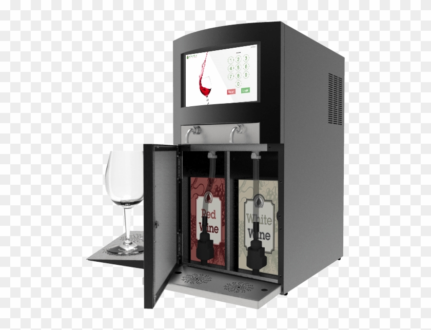 The Emerald Wine Dispenser Is A “green” Operation That - Shelf Clipart #5707218