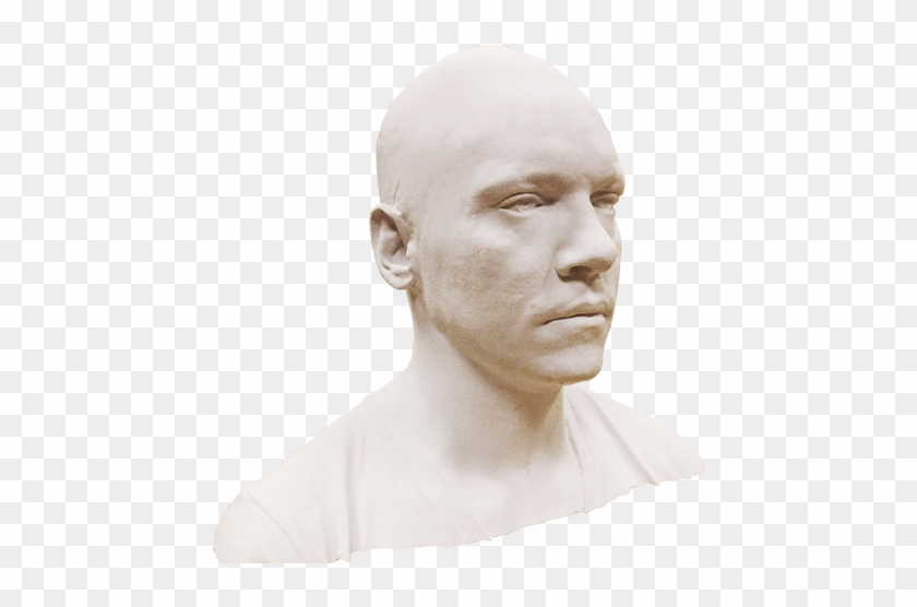 High Resolution 3d Scanning - Bust Clipart #5707250