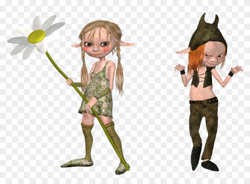 Elf, Fairy, Pixie, Magic, Fantasy, Fairytale, Character - Pixie Fairytale Clipart #5707439